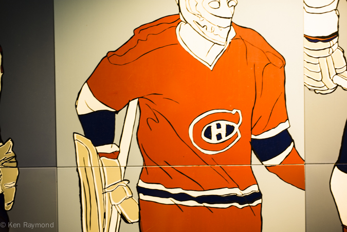 College Station, TTC, Wall Art, Montreal Canadiens