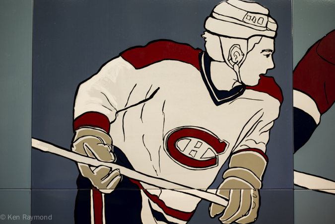 College Station, TTC, Wall Art, Montreal Canadiens